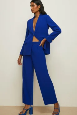 Discount Oasis Premium Tailored Wide Leg Trouser Yellow