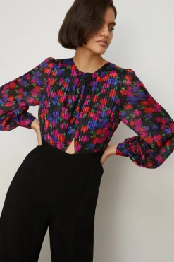 New Oasis Printed 2 In 1 Wide Leg Jumpsuit Multi