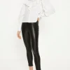 Hot Oasis Pu Legging Black