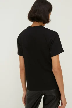 Clearance Oasis Pucker Up Mistletoe Christmas T-Shirt Black