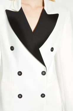 Best Oasis Rachel Stevens Contrast Blazer Dress Mono