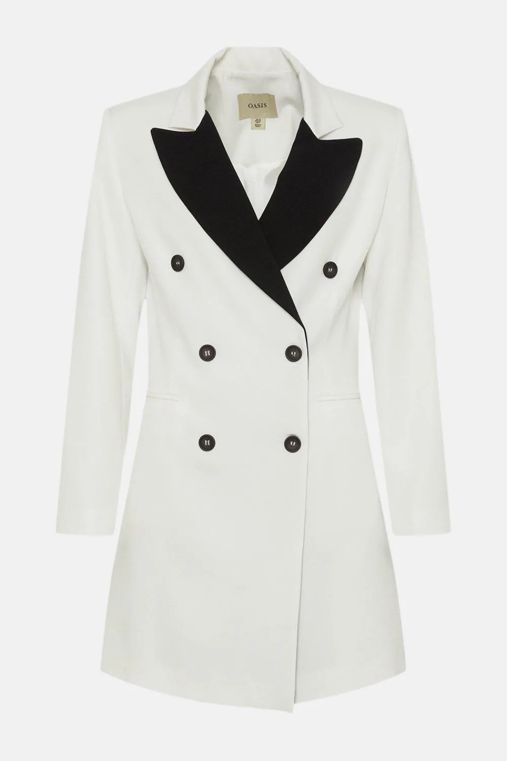 Best Oasis Rachel Stevens Contrast Blazer Dress Mono