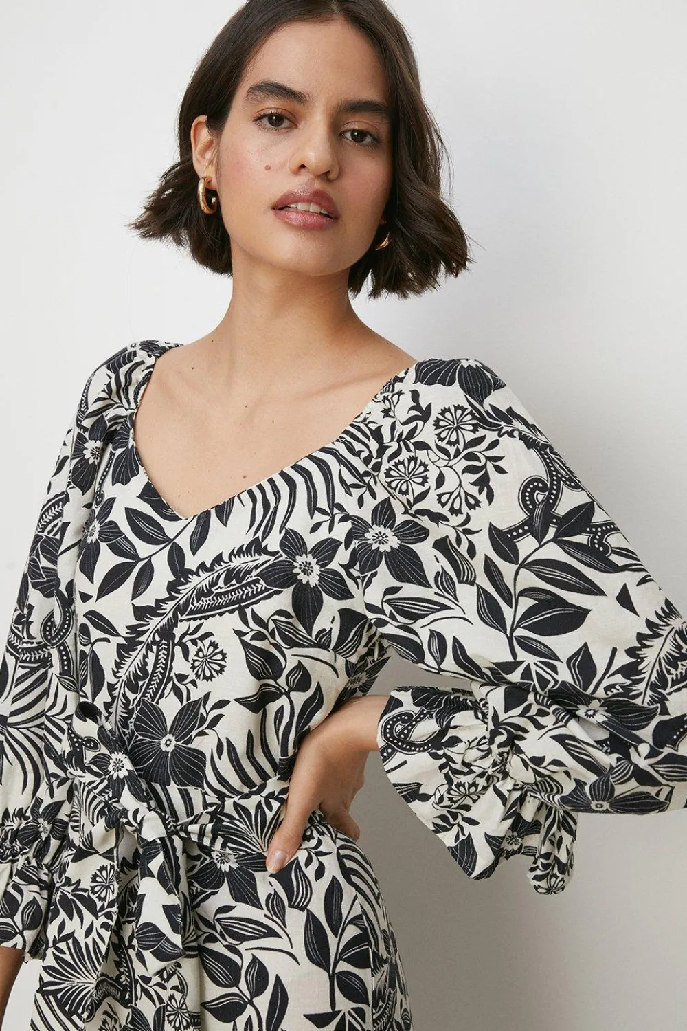 Online Oasis Rachel Stevens Paisley Floral Jumpsuit Mono