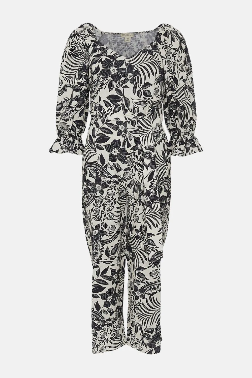 Discount Oasis Rachel Stevens Petite Paisley Floral Jumpsuit Mono