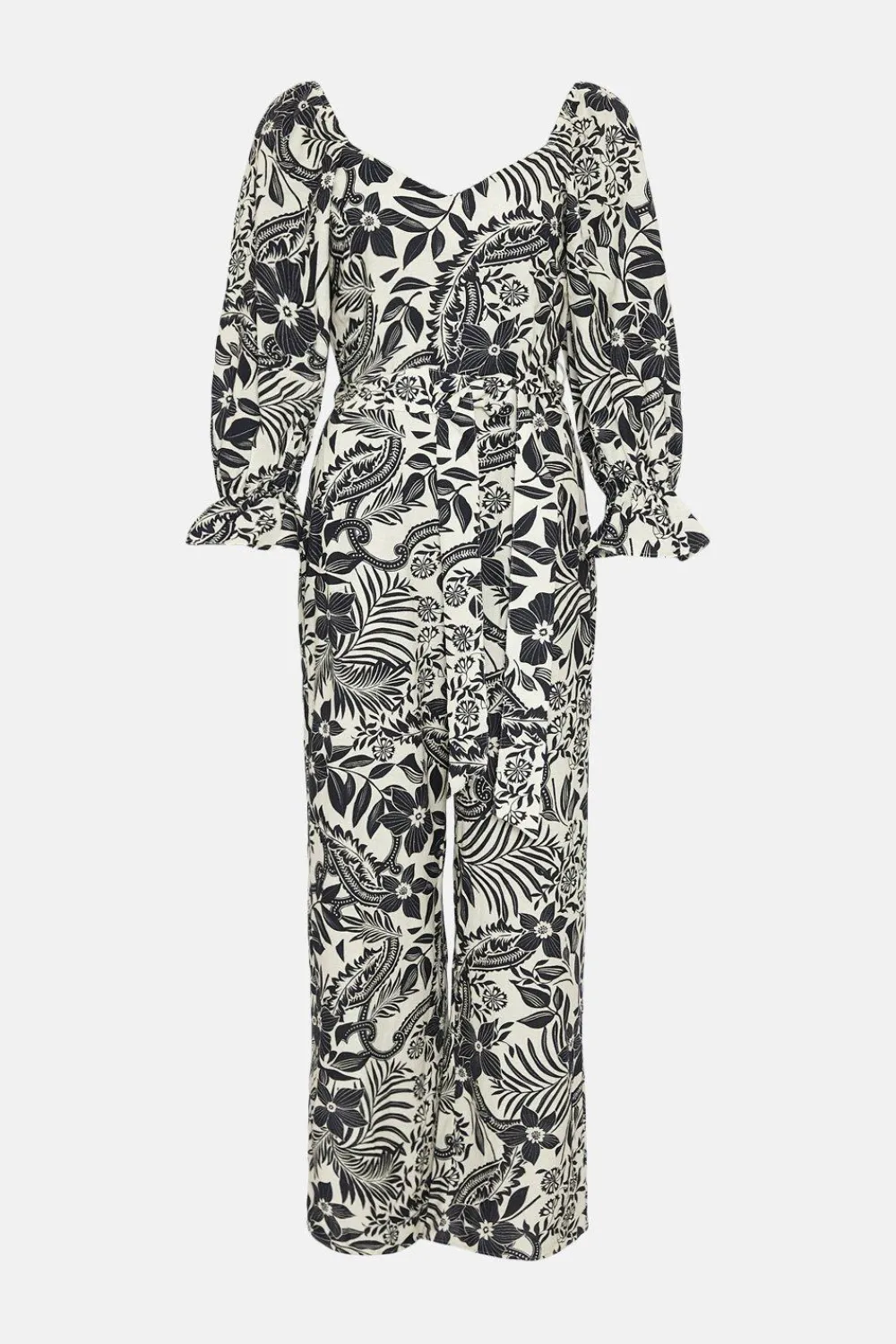 Discount Oasis Rachel Stevens Petite Paisley Floral Jumpsuit Mono