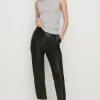 Online Oasis Rachel Stevens Premium Merino Wool Knitted Rib Vest Grey