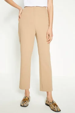Outlet Oasis Rachel Stevens Stretch Crepe Tapered Trousers Camel