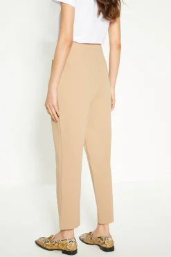 Outlet Oasis Rachel Stevens Stretch Crepe Tapered Trousers Camel