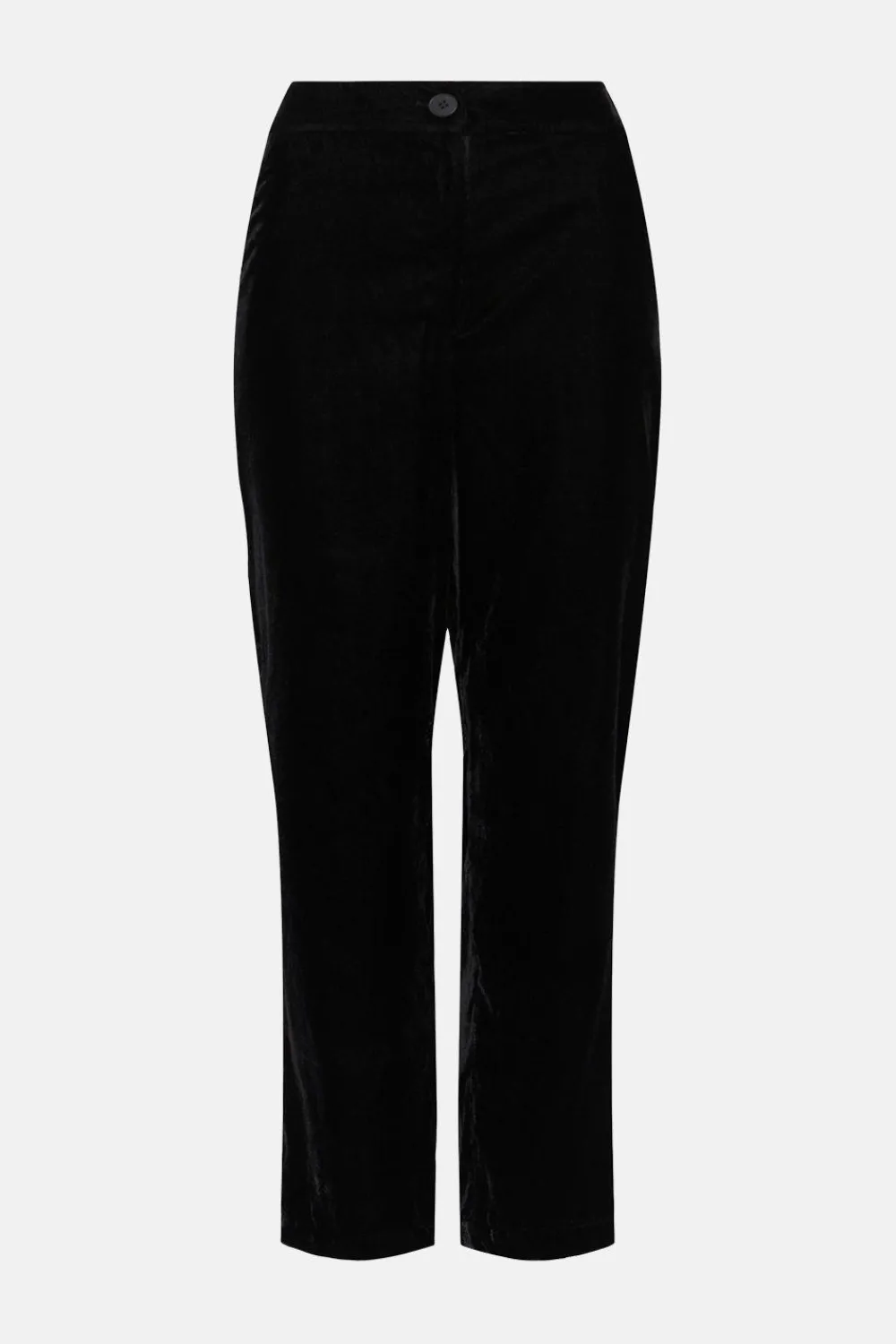Hot Oasis Rachel Stevens Velvet Straight Leg Trouser Black