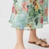 Online Oasis Real Leather Corsage Sandal Blush