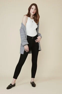 Clearance Oasis Short Lily Organic High Rise Skinny Jean Mid Wash