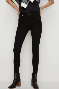 Hot Oasis Short Organic Sculpting Skinny Jean Black