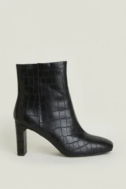 Best Oasis Smart Ankle Boots Black