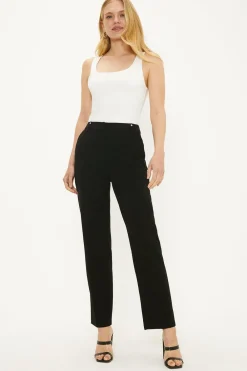 New Oasis Straight Leg Trouser Black