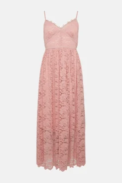Best Oasis Strappy Lace Midaxi Dress Navy