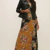 Sale Oasis Studded Leather Jacket Black