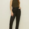 Fashion Oasis Tencel Cargo Trouser Black