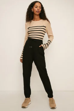 Sale Oasis Tencel Jogger Dark Navy